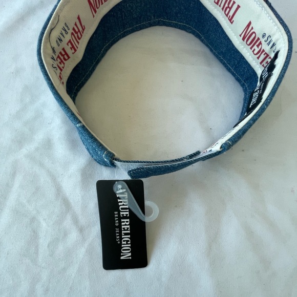 True Religion Unisex Adjustable Visor Hat - Picture 6 of 7